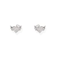 Orecchini Amen Donna Amore in Argento Zirconia EHABB - EHABB